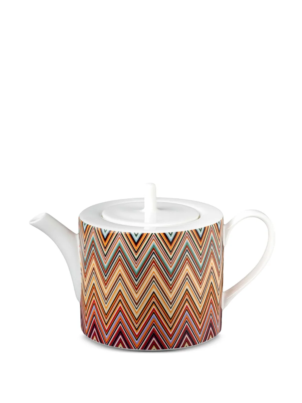 Missoni Home zigzag teapot | White | Image 1