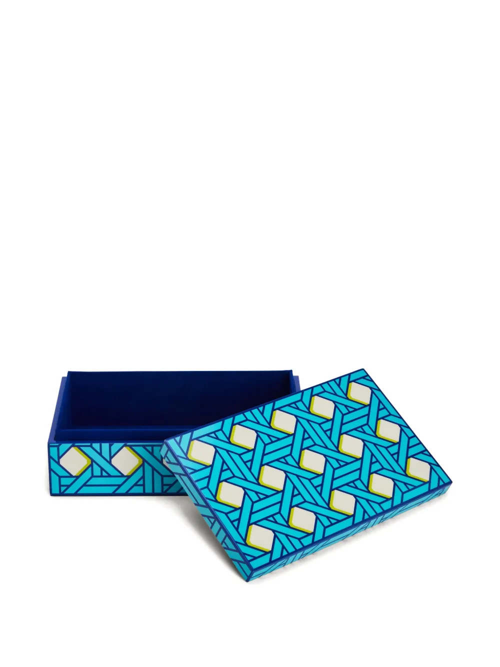 Jonathan Adler Basketweave medium decorative box  (25cm x 15cm) | Decorative Boxes | Image 2