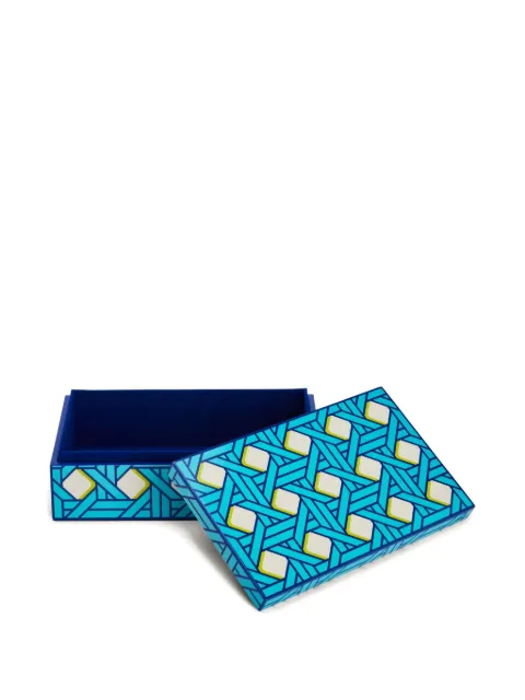 Jonathan Adler caja decorativa mediana (25 cm x 15 cm)