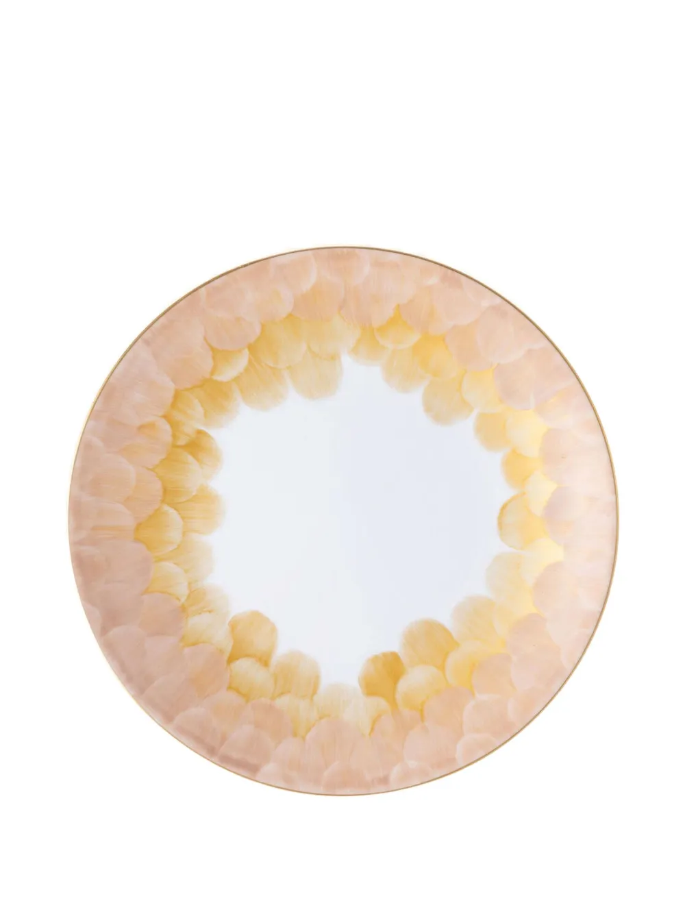Marie Daage Cercle D'écailles Round Dessert Plate (21cm) In Pink