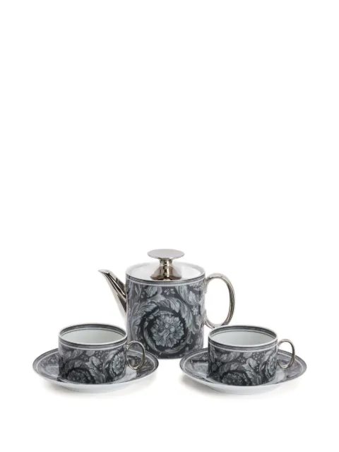 Versace Home barocco-print tea set