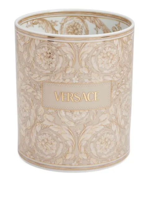 Versace Home Barocco round small vase (15cm x 18cm)