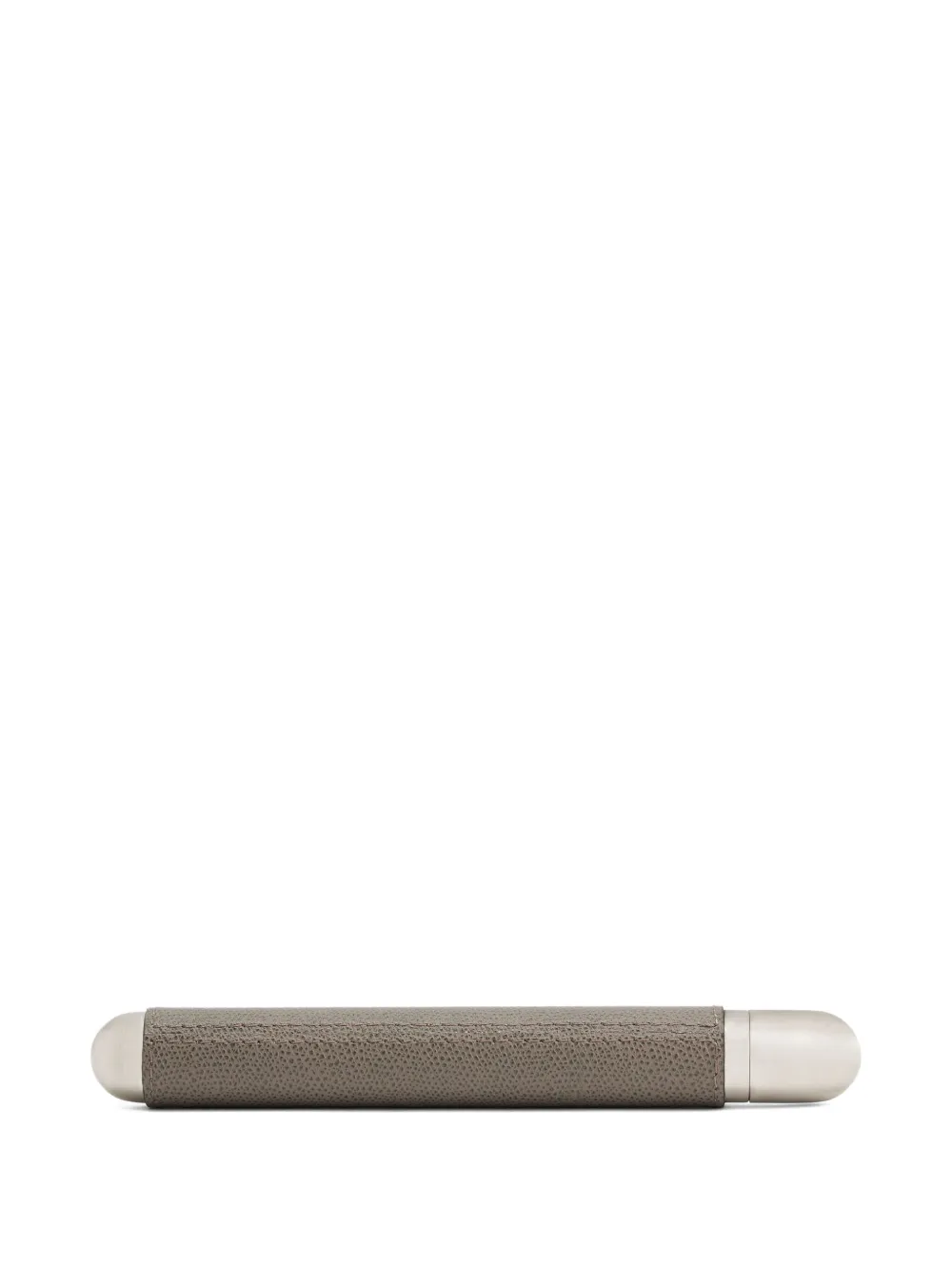 Giobagnara Stitched Cigar Holder (4cm X 20cm) In Gray