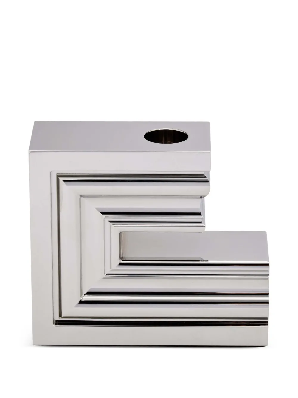 Christofle Perspectives large candle holder (11cm) | Candle Holders | Image 2