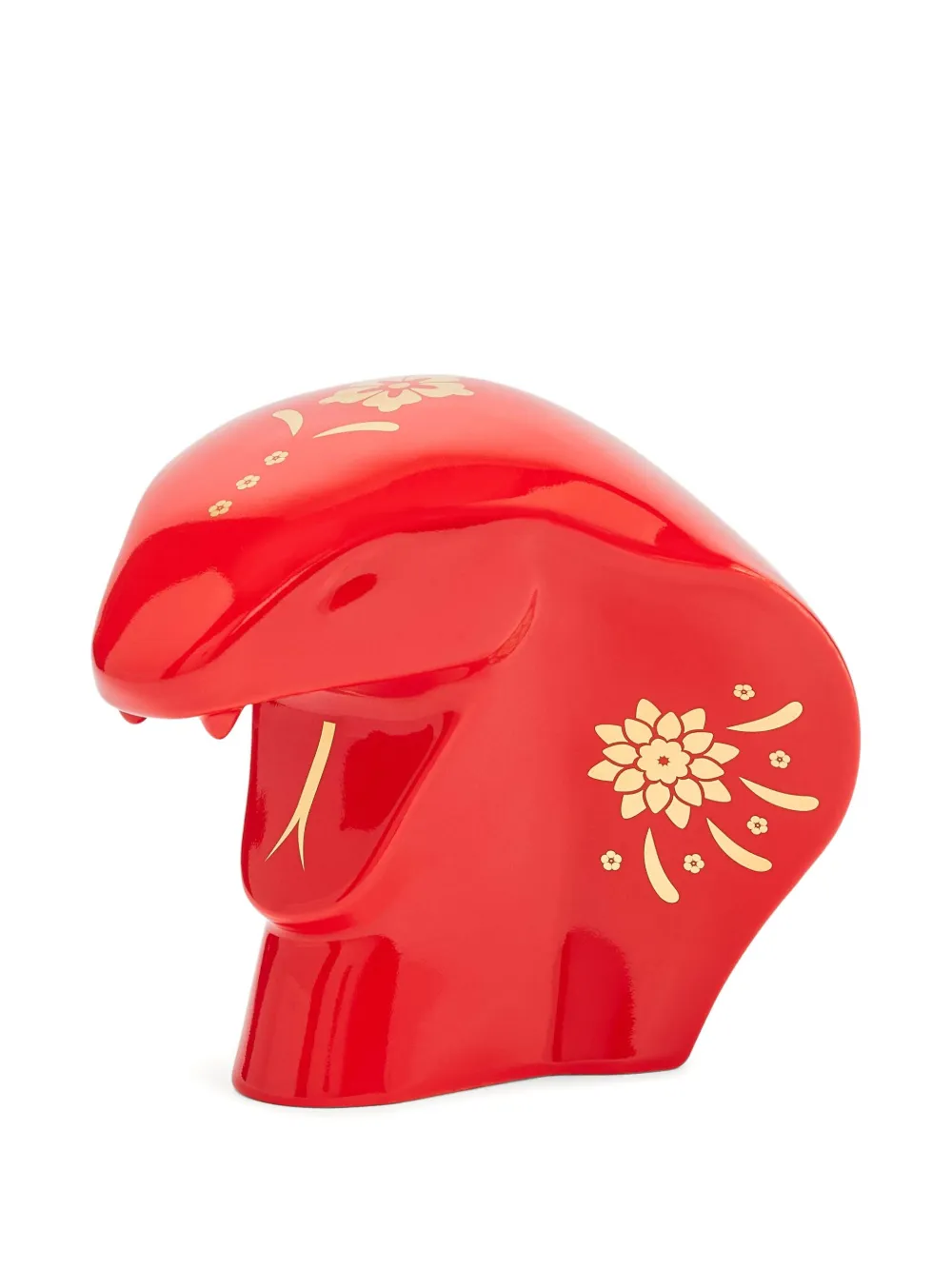 Lladró x Raul Rubio 2024 The Snake sculpture (13cm x 15cm) | Red | Image 1