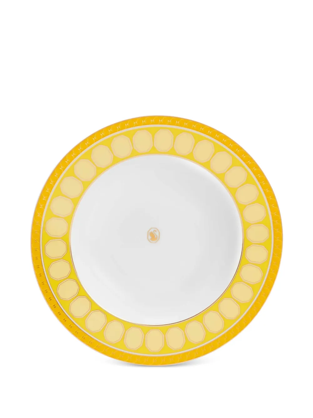 Rosenthal x Swarovski Signum Jonquil soup plate (24cm) | White | Image 1