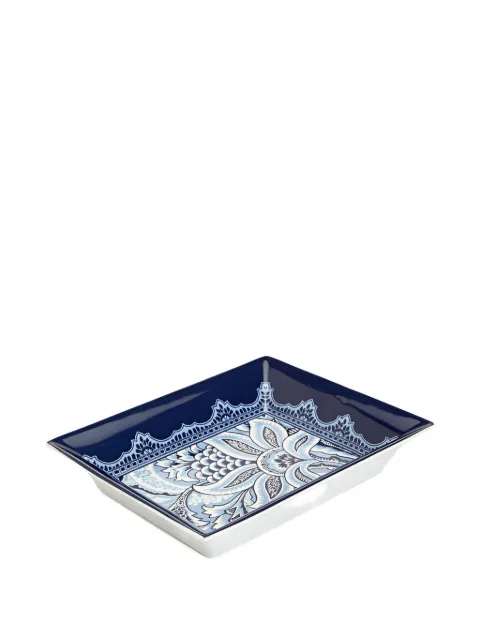 ETRO HOME bloom rectangular trinket tray