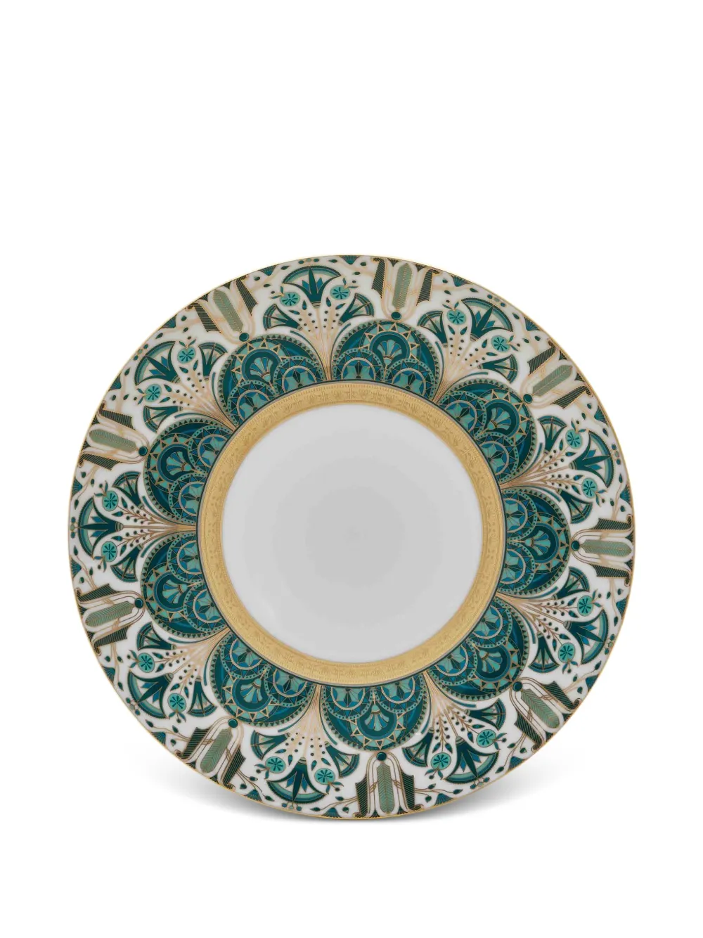 Haviland Rêves Du Nil patterned dessert plate (set of two) | Green | Image 1