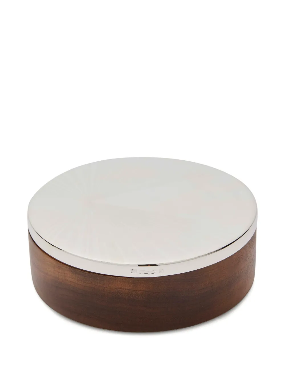 Christofle x Yasmin Al Mulla round box (12cm) | Brown | Image 1
