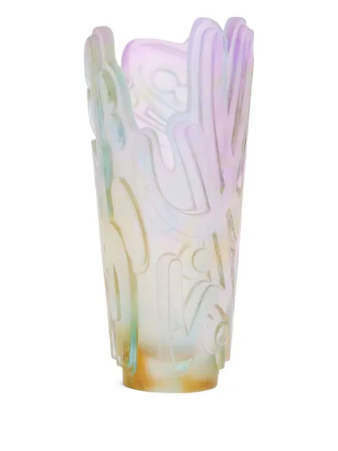 Daum small Rock II crystal vase