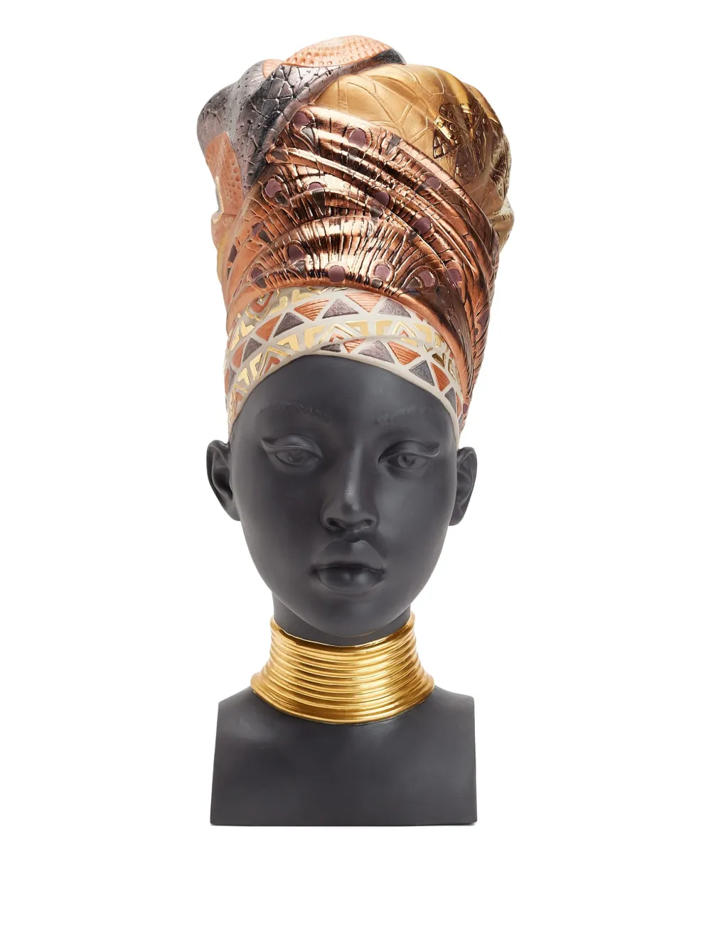 Lladró x Raul Rubio 2022 African Soul sculpture (45cm x 19cm) | Black | Image 1