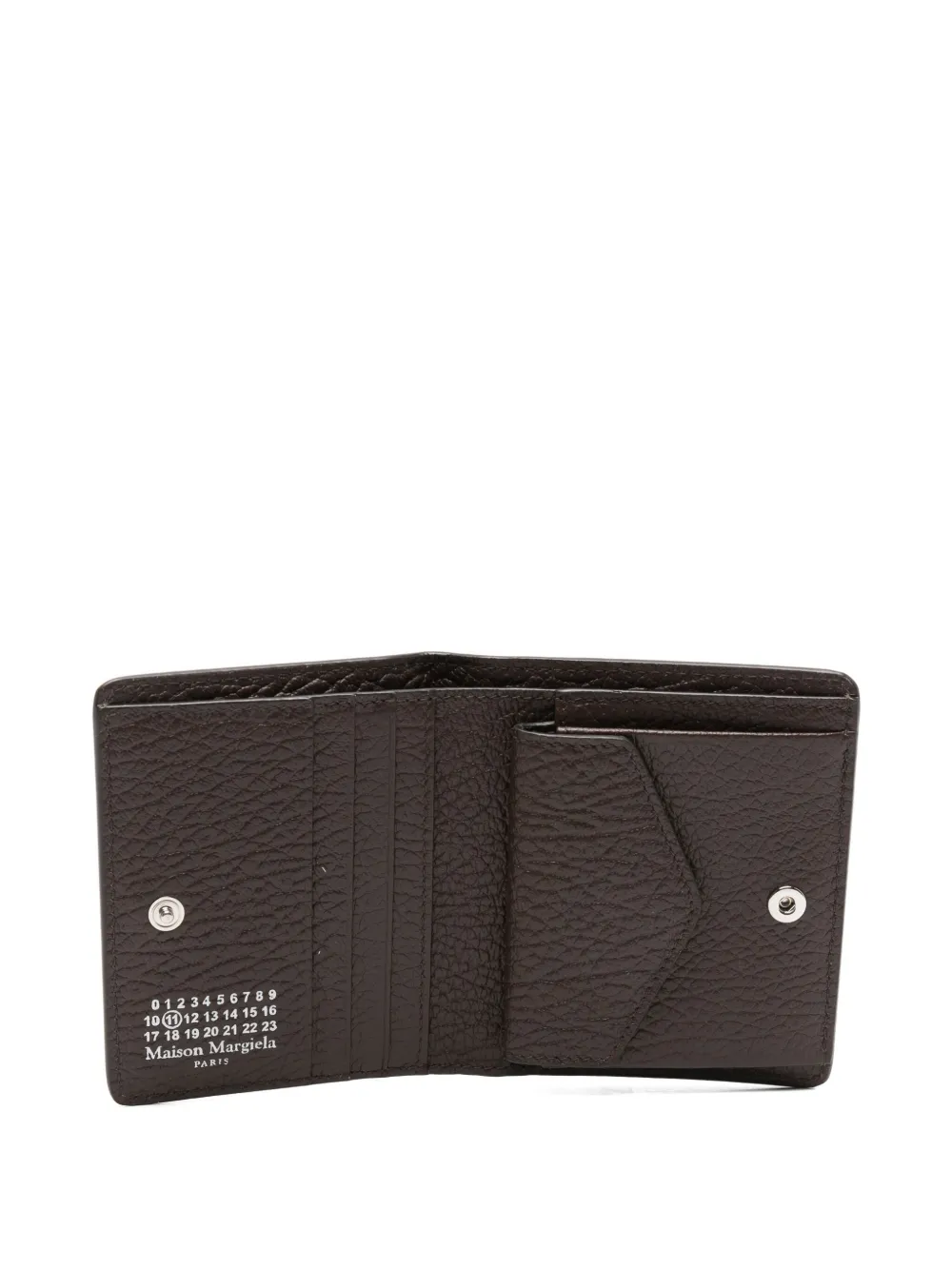 Maison Margiela Portemonnee met patroon Bruin