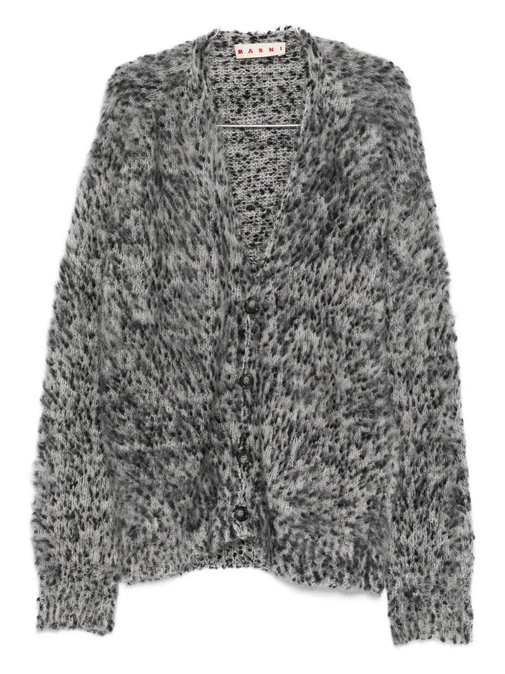 Marni alpaca wool-blend cardigan | Grey | Image 1
