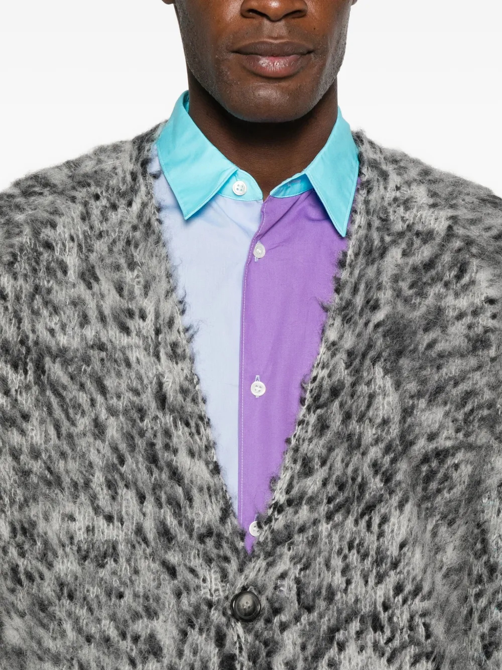 Marni Vest van alpaca-wolmix Grijs