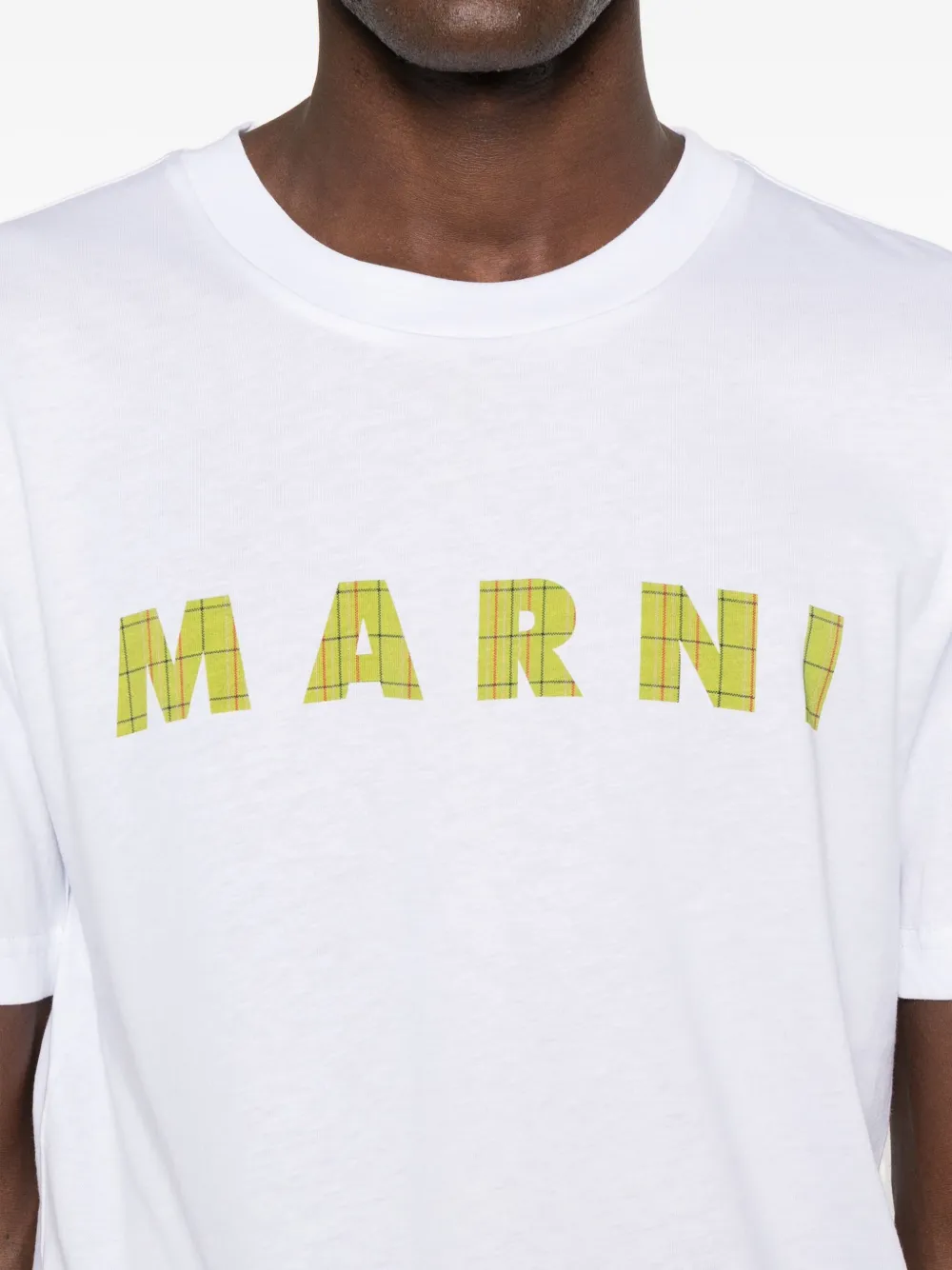 Marni Logo-print T-shirt In Multi