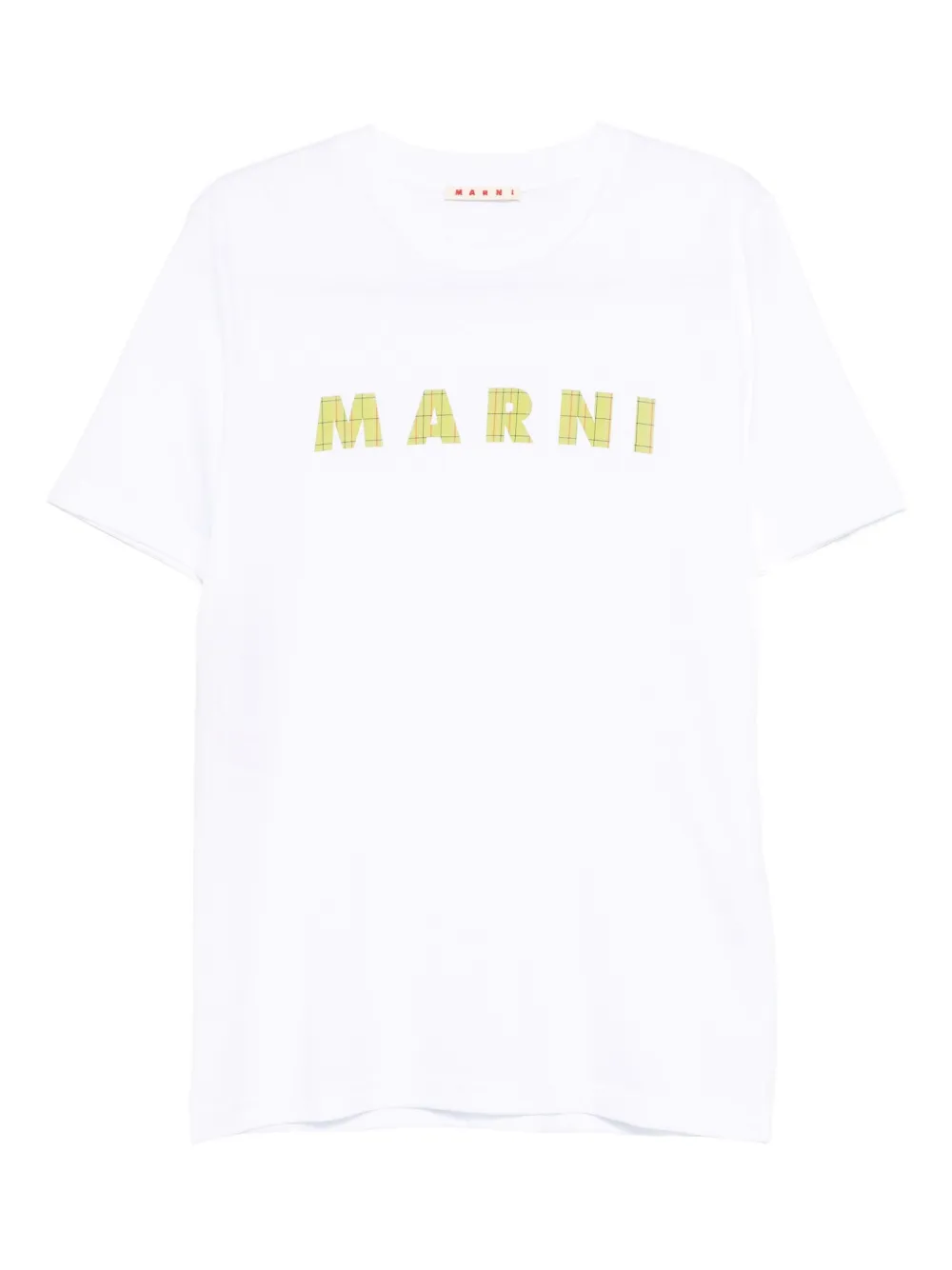Marni logo-print T-shirt - ホワイト Marni logo-print T-shirt - ホワイト