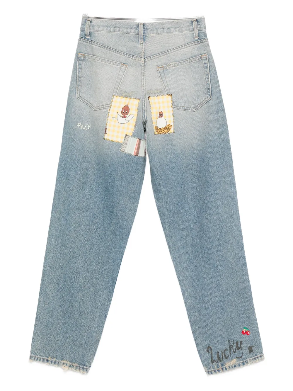 Paly Hollywood straight-leg jeans - Blauw