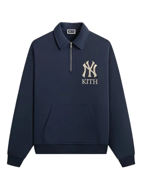 KITH x New York Yankees quarter-zip sweatshirt