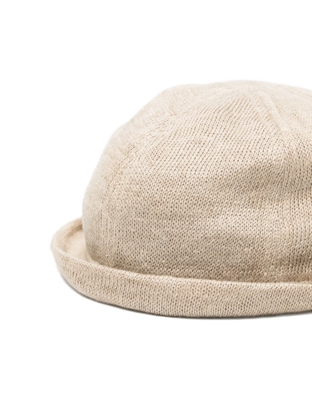 Pre-owned Giorgio Armani 1990s Elasticated-strap Hat In Neutral