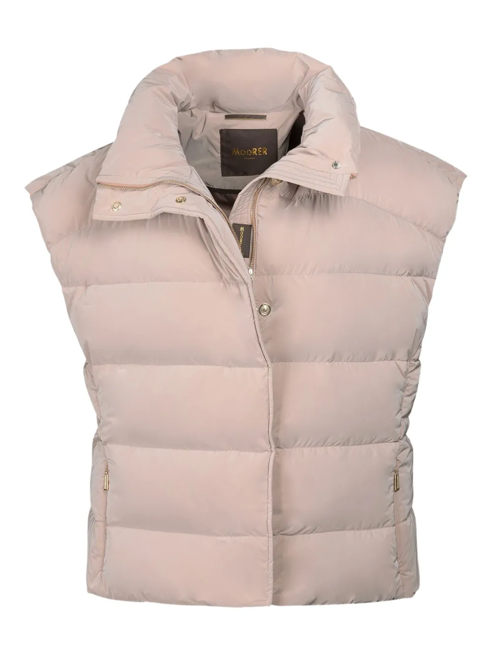 Moorer Mily-os Padded Gilet In Pink