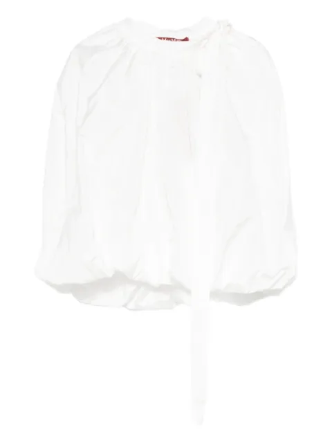 Max Mara tie-detail blouse