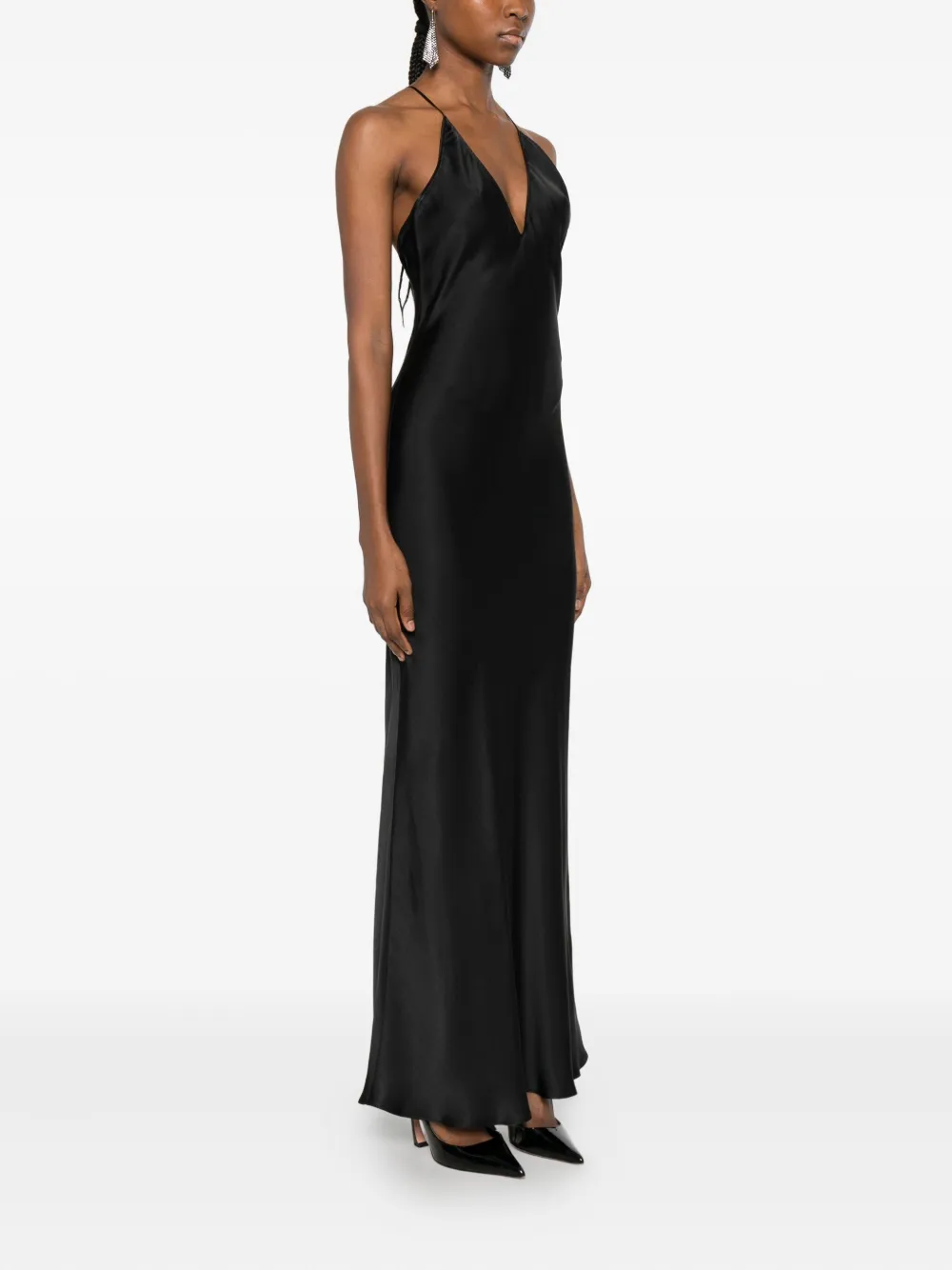 ANINE BING Laurel maxi dress - Zwart