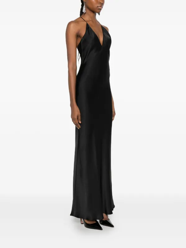 anine bing dress black ANINE BING Tyla Dress in Black
