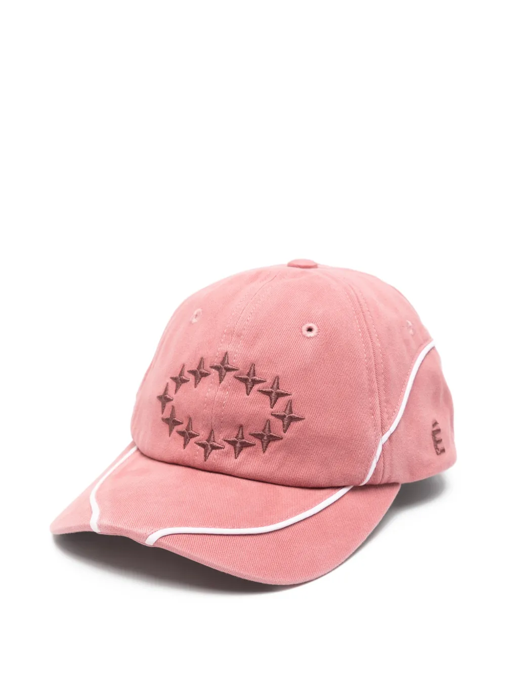 Études Studio Stars Sky embroidered cap - Rosa