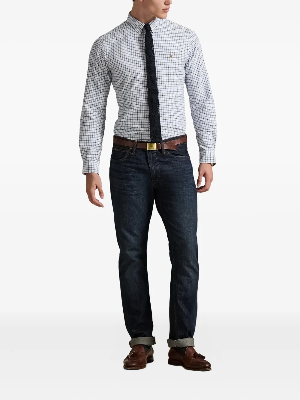 Polo Ralph Lauren button-down check shirt | Image 2