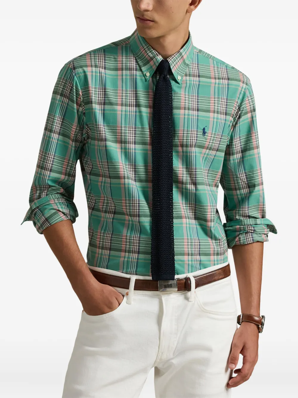 Polo Ralph Lauren Overhemd met lange mouwen Groen