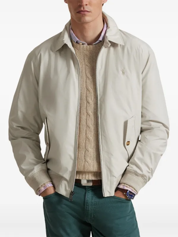 Polo Ralph Lauren ジップ LW ジャケット | ニュートラル | FARFETCH JP