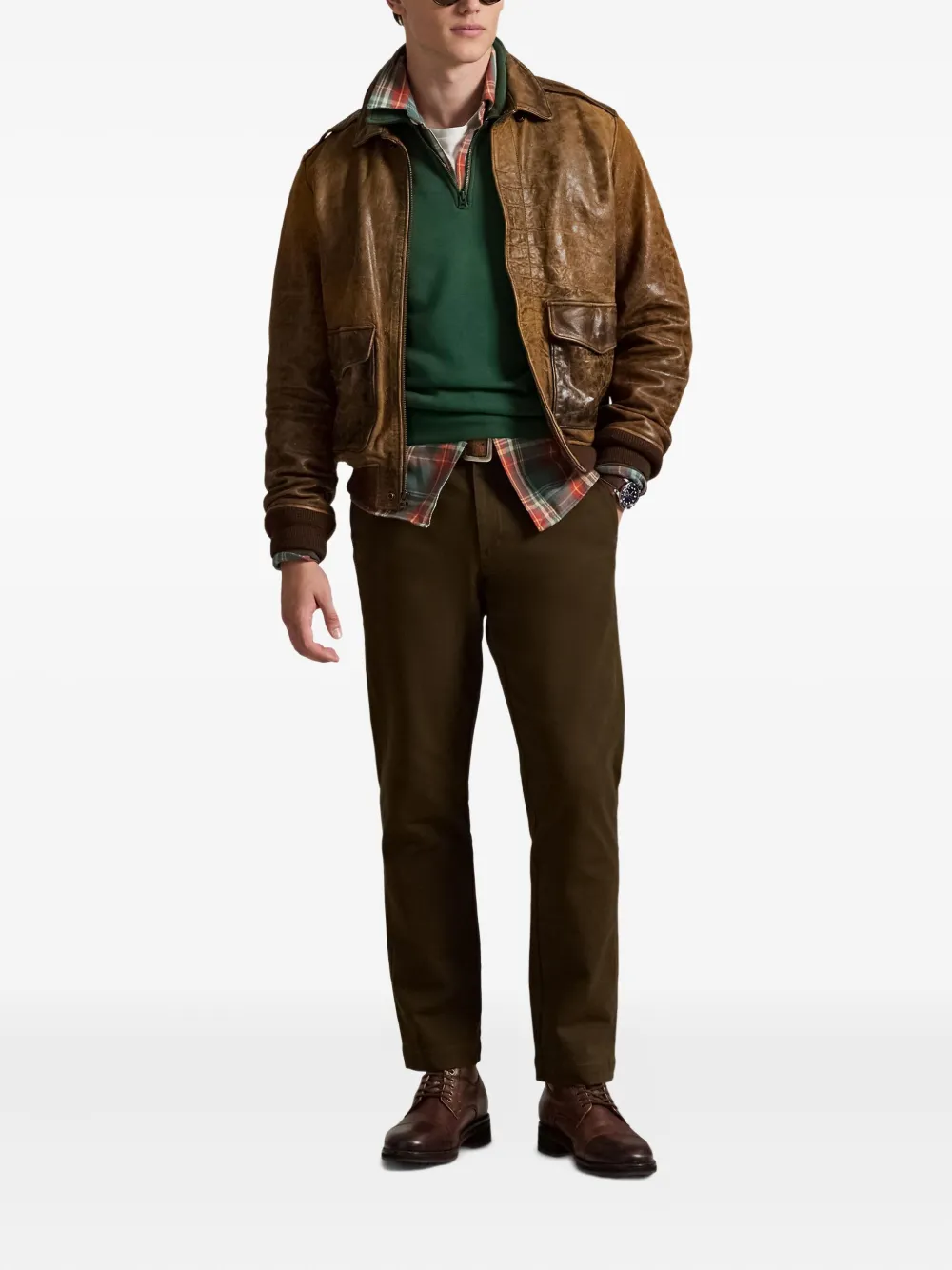 Polo Ralph Lauren Calça reta com fechamento oculto | Calça reta | Image 2