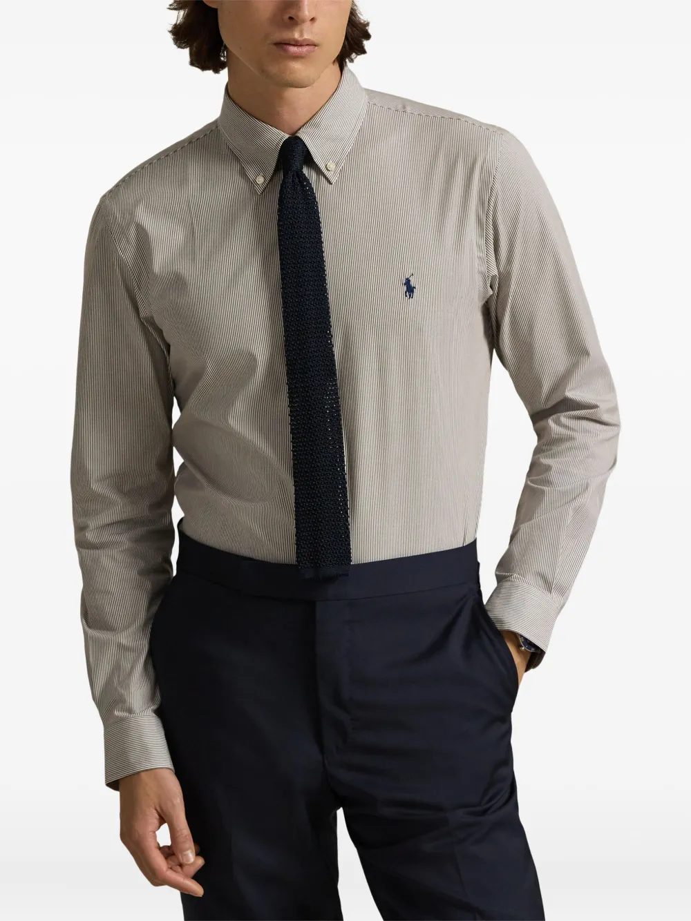 Polo Ralph Lauren Gestreept overhemd Bruin