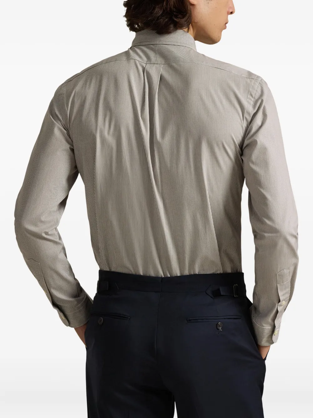 Polo Ralph Lauren Gestreept overhemd Bruin