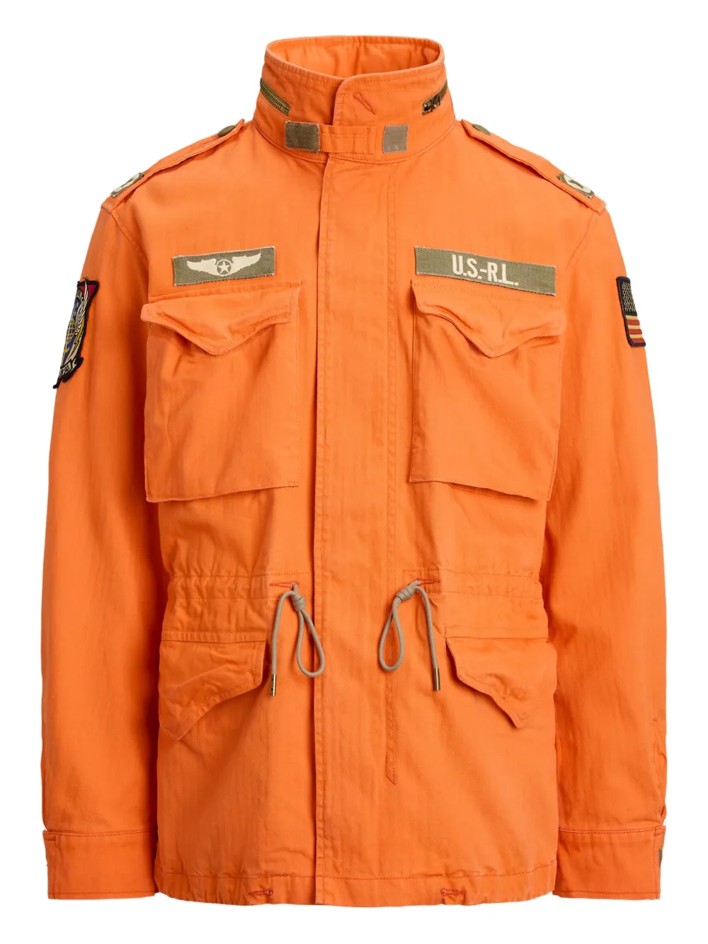 Polo Ralph Lauren Jacke mit Patches - Orange