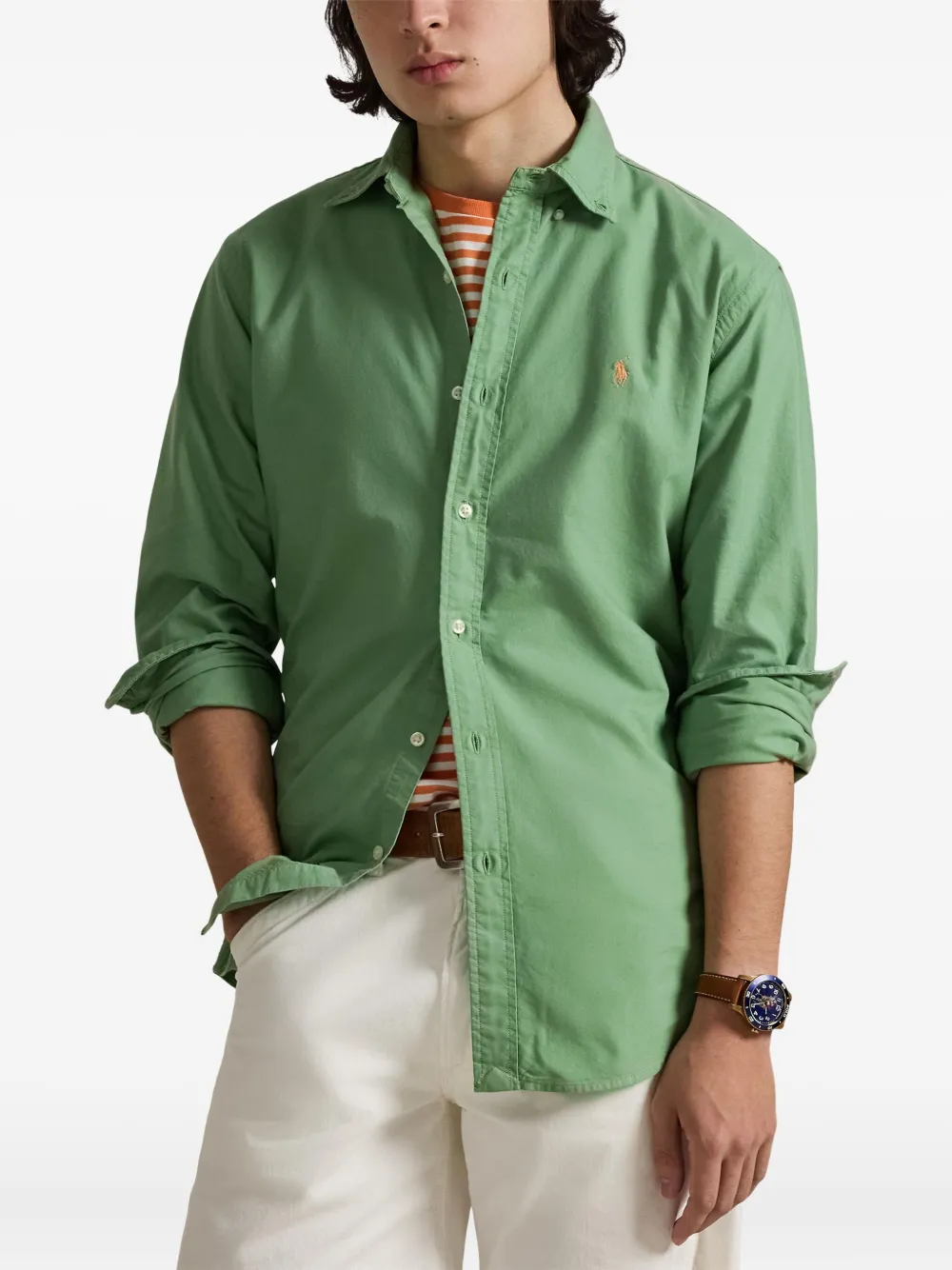 Polo Ralph Lauren Oxford overhemd Groen