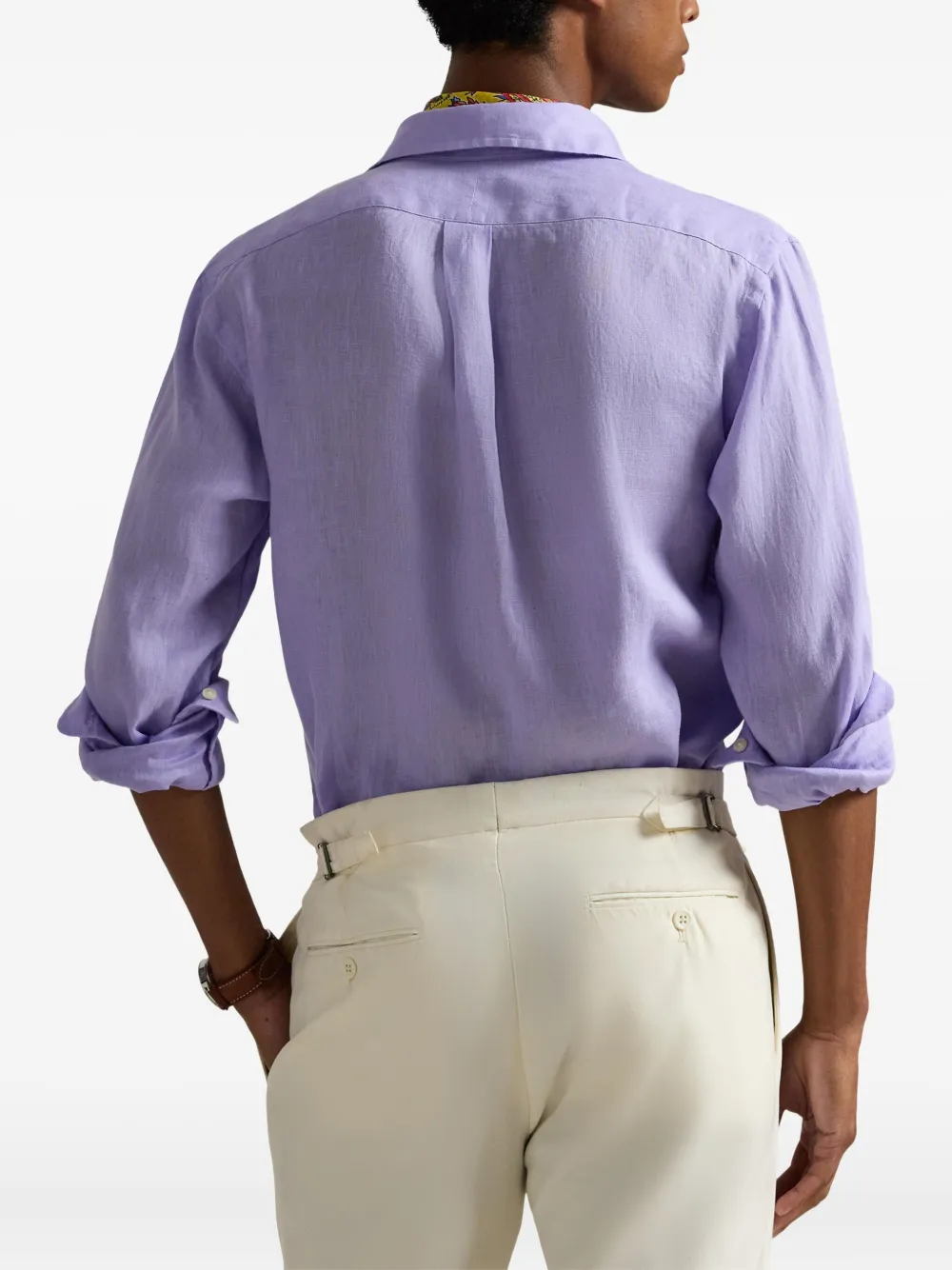 Polo Ralph Lauren Overhemd met lange mouwen Paars