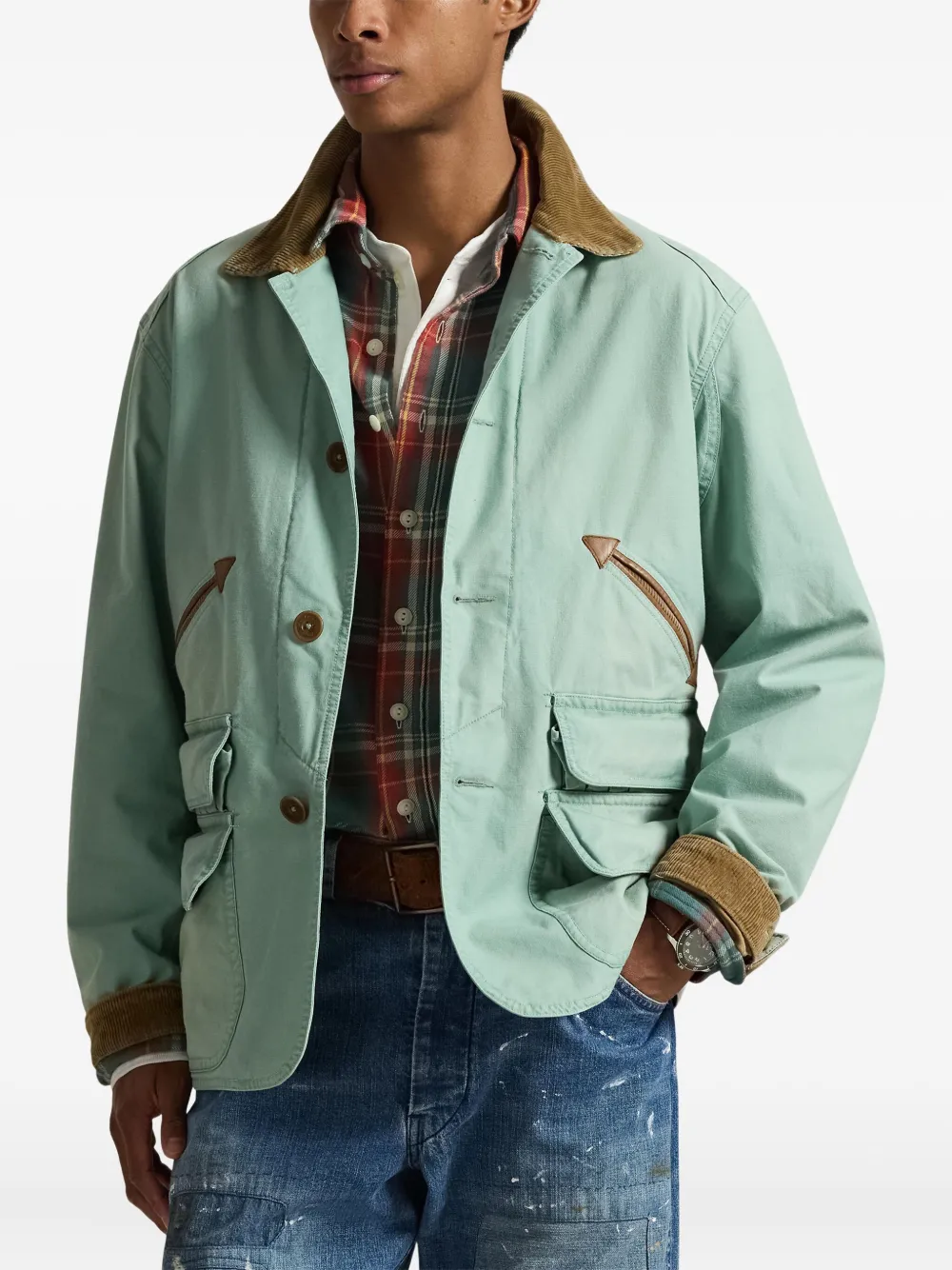 Polo Ralph Lauren Canvas veldjack Groen