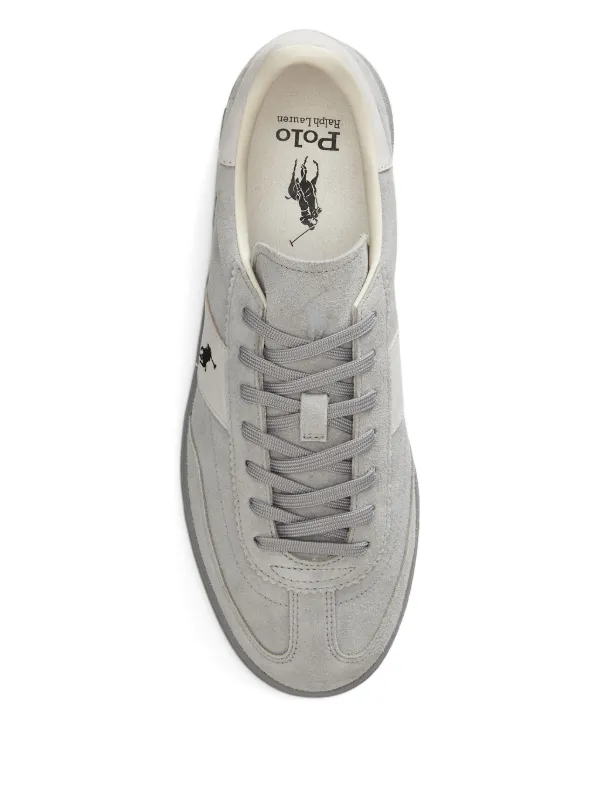 Polo Ralph Lauren Bedford lace-up Sneakers | Grey | FARFETCH