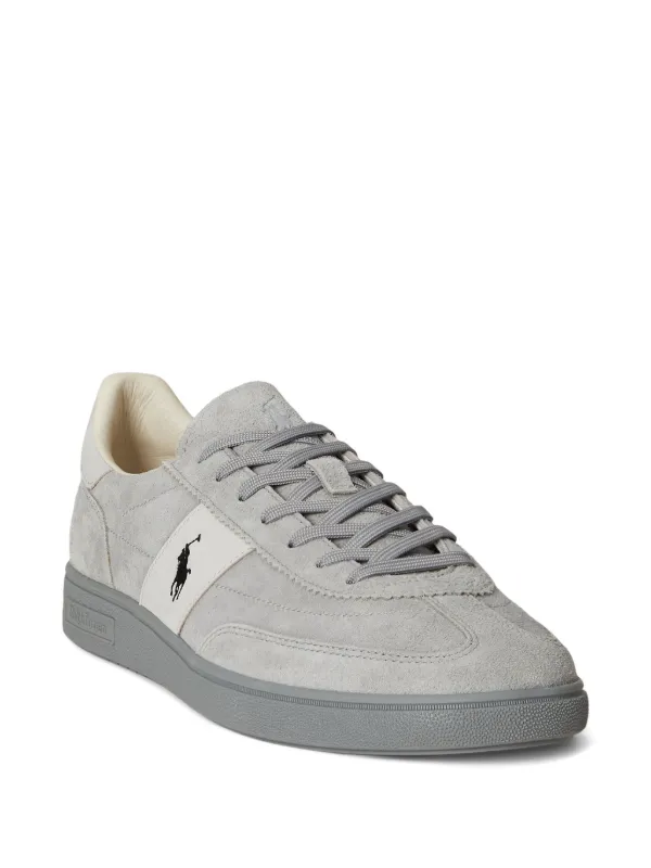Polo Ralph Lauren Bedford lace-up Sneakers | Grey | FARFETCH