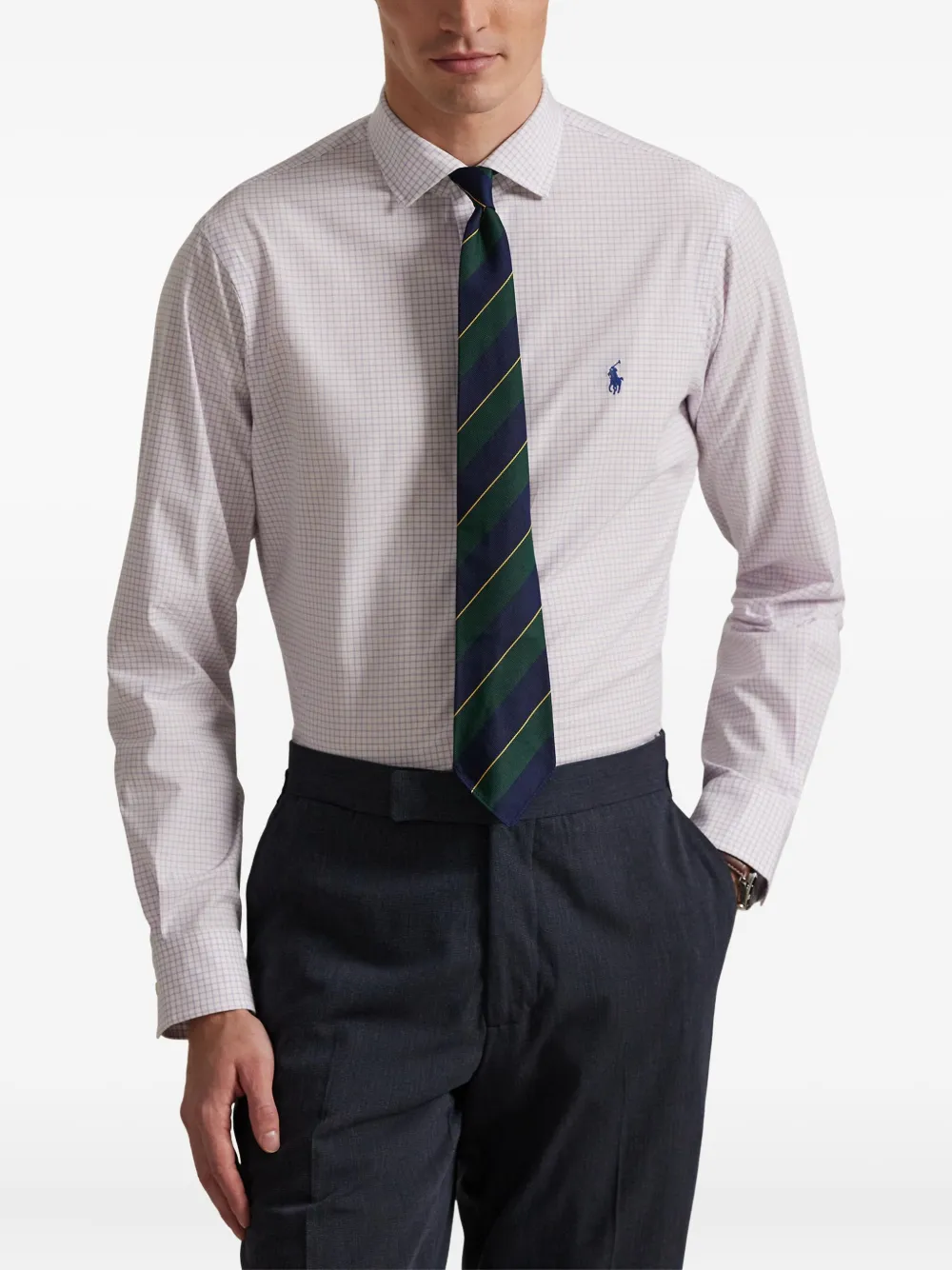 Polo Ralph Lauren Geruit overhemd Wit