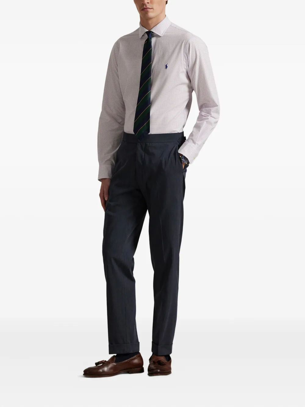 Polo Ralph Lauren Geruit overhemd Wit