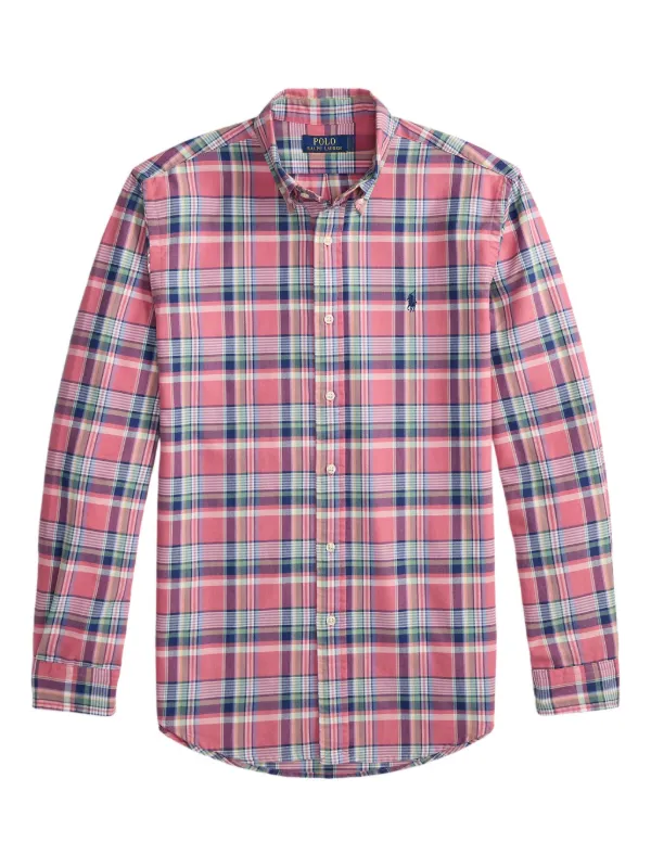 Polo Ralph Lauren Oxford Shirt | Pink | FARFETCH Polo Ralph Lauren Oxford Shirt | Pink | FARFETCH