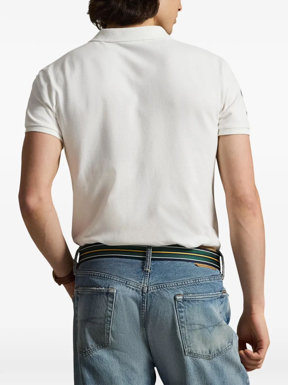 Polo Ralph Lauren Poloshirt met applicatie Wit