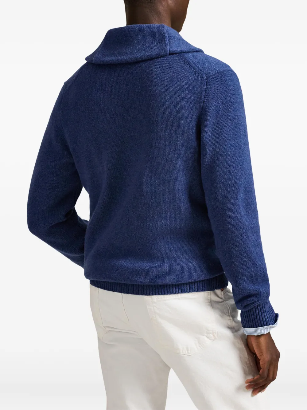 Polo Ralph Lauren Vest van kasjmiermix Blauw