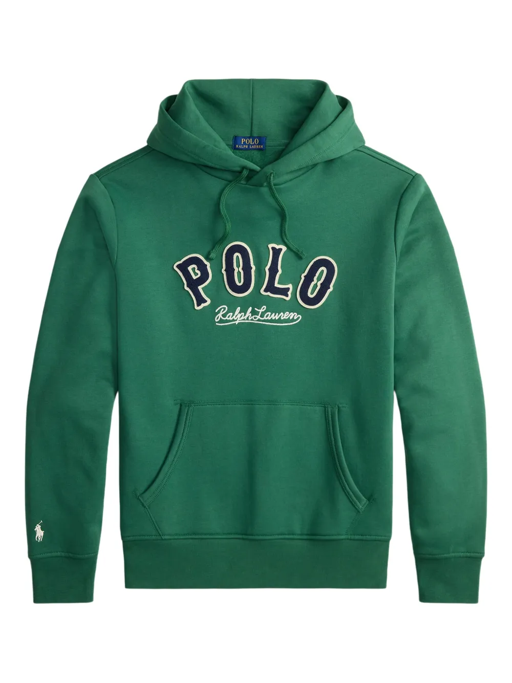 Polo Ralph Lauren Logo-detail Hoodie In Green