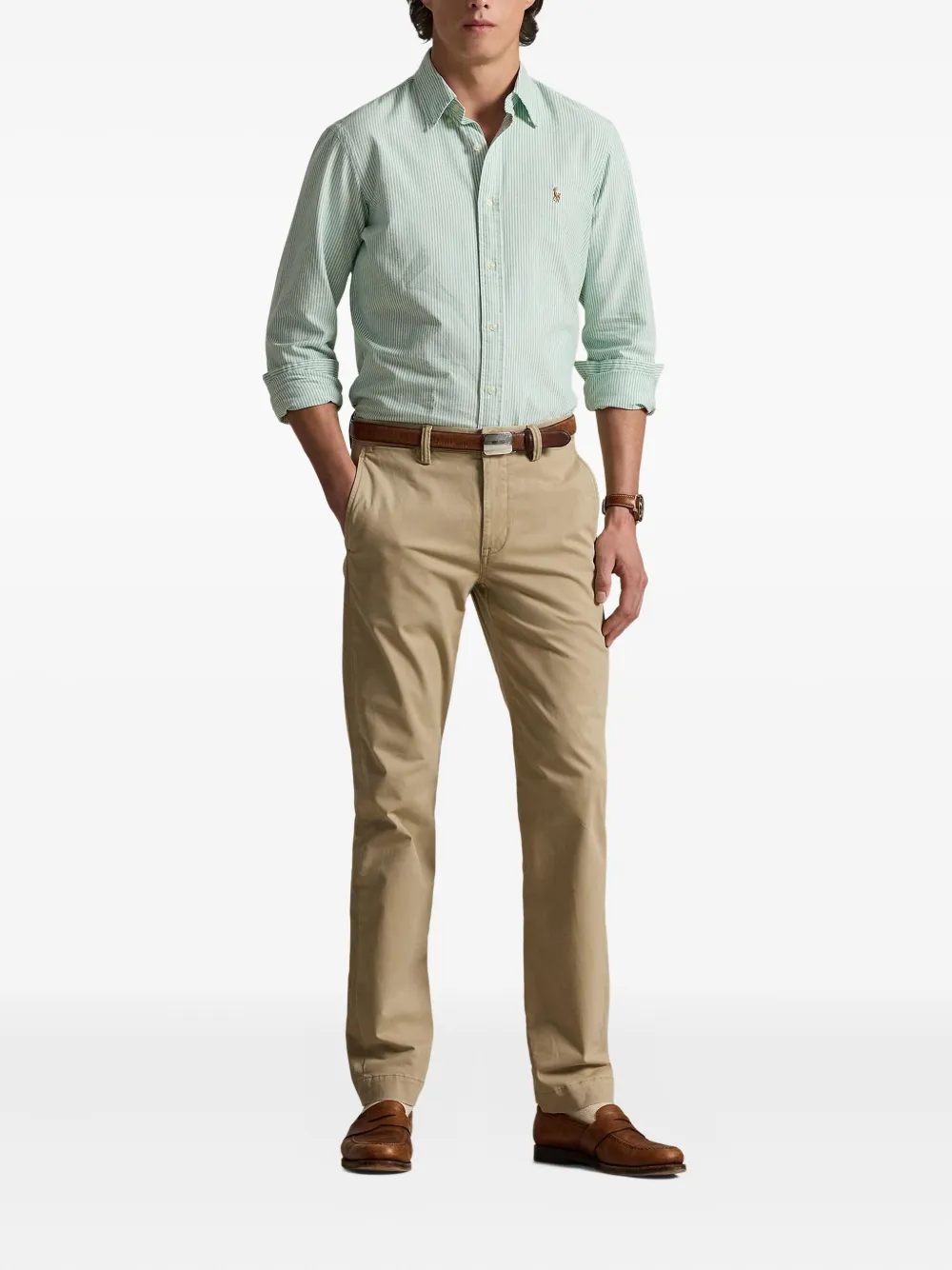 Polo Ralph Lauren Gestreept overhemd Groen