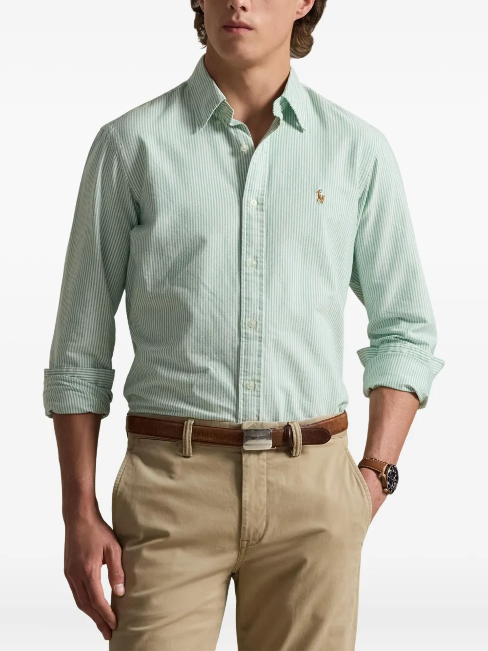 Polo Ralph Lauren Gestreept overhemd Groen