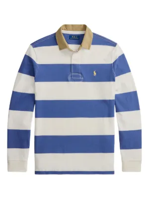 Polo by Ralph Lauren M ストライプポロシャツ　ラガーシャツ POLO RALPH LAUREN（ポロ・ラルフローレン） ポロシャツ ビッグ