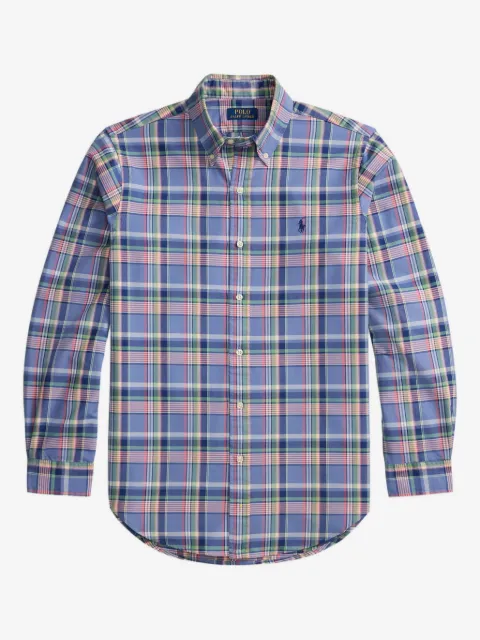 Polo Ralph Lauren long-sleeve plaid shirt